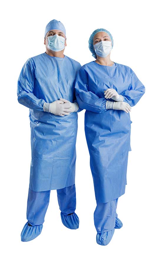 Batas desechables antifluidos best sale